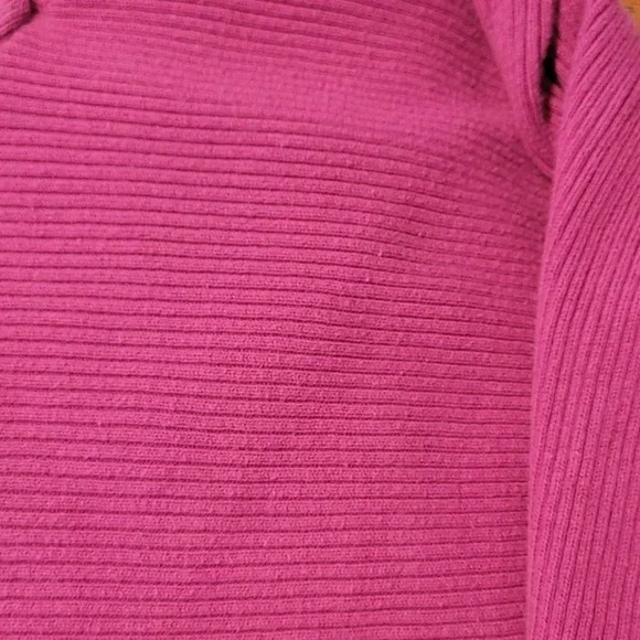 Athleta Purple Ribbed Dolman Sleeve Sweater Small - Picture 4 of 4